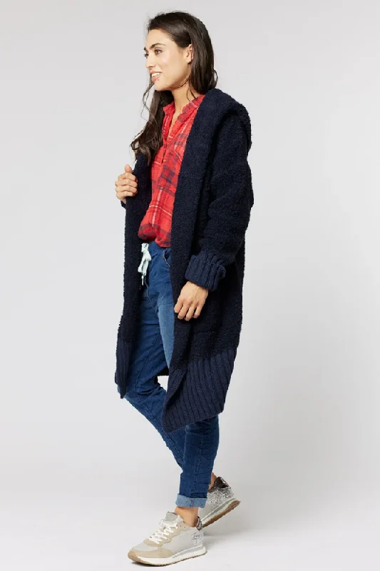 Betty Boucle Cardi By Italian Star