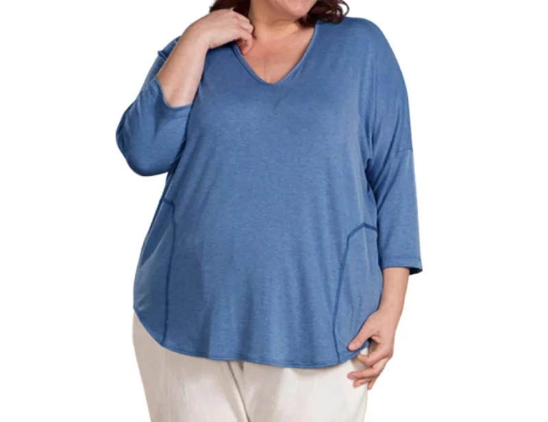 Cotati Tee - Plus In Blue