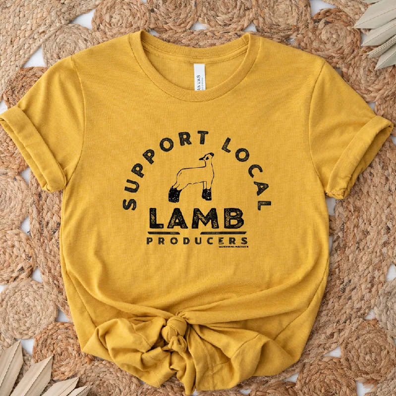 Support Local Lamb Producers T-Shirt (XS-4XL) - Multiple Colors!