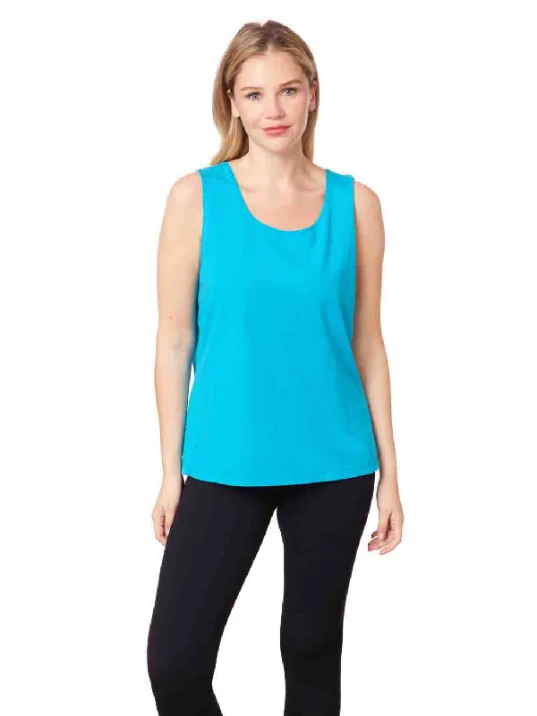 Tianello TENCEL™ Whisper Knit ""Heidi"" CROP Tank